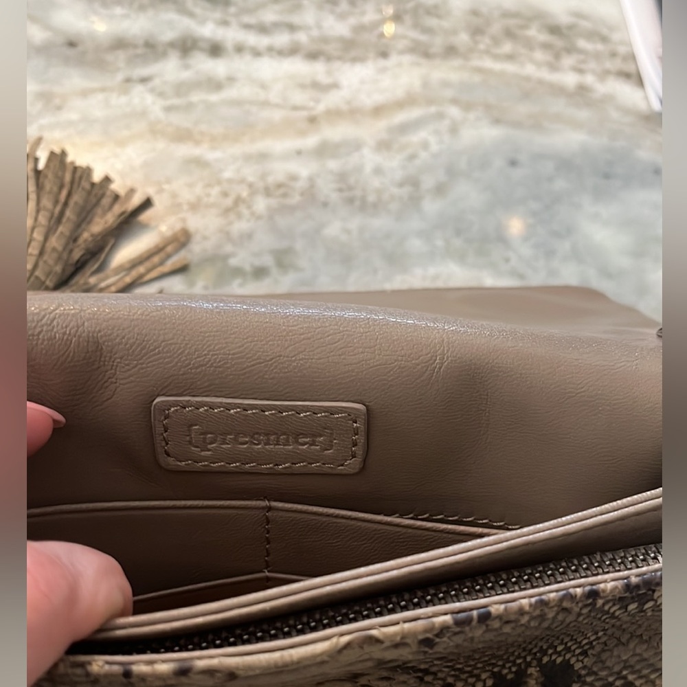 Snakeskin (Python) Clutch - image 2